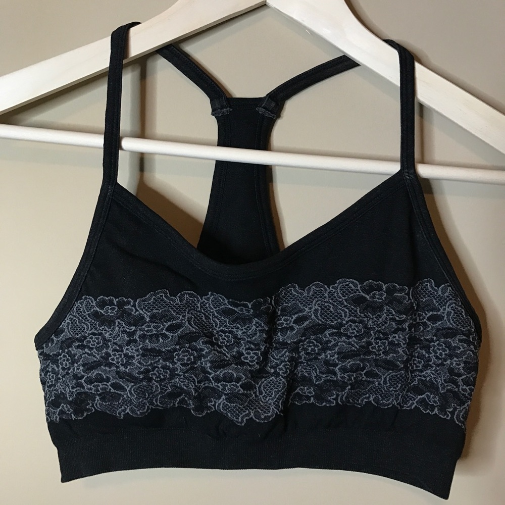 Two Fabletics sports bras